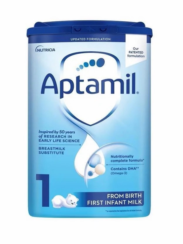 Aptamil - 第1阶段婴儿奶粉 适合初生婴儿 800g x 2盒