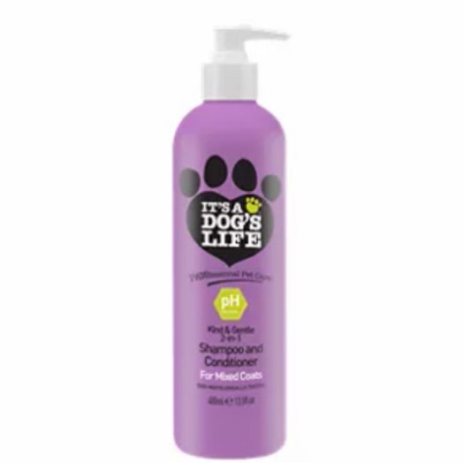 It's a Dog's Life Pawfessional Pet Care Kind &amp;amp; Gentle 2in1 Shampoo All Coats(par