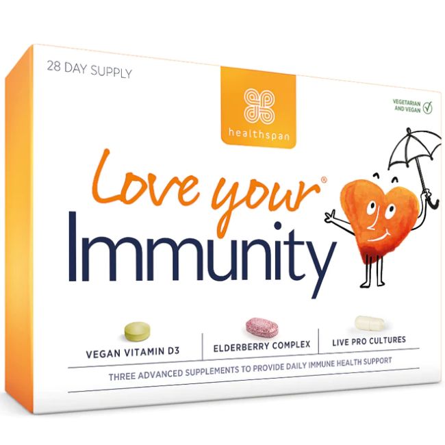 Healthspan Love Your Immunity 28日胶囊 (平行进口货）
