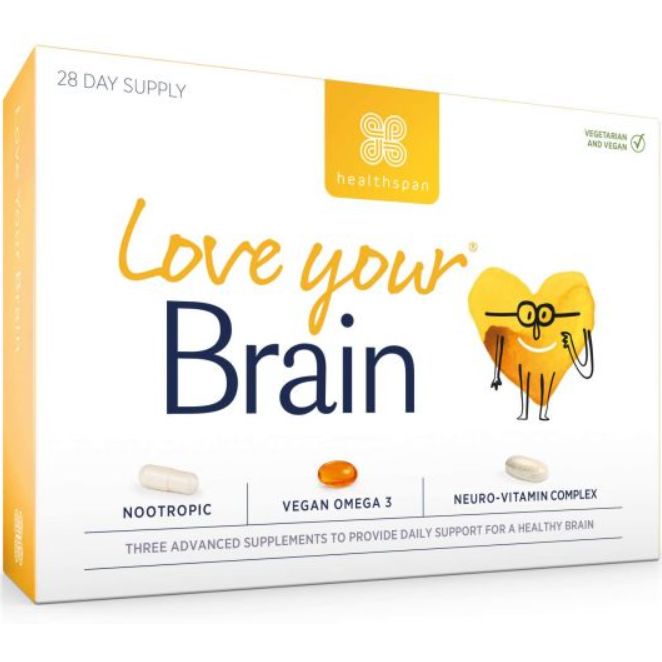 Healthspan Love Your Brain 28日胶囊 (平行进口货)