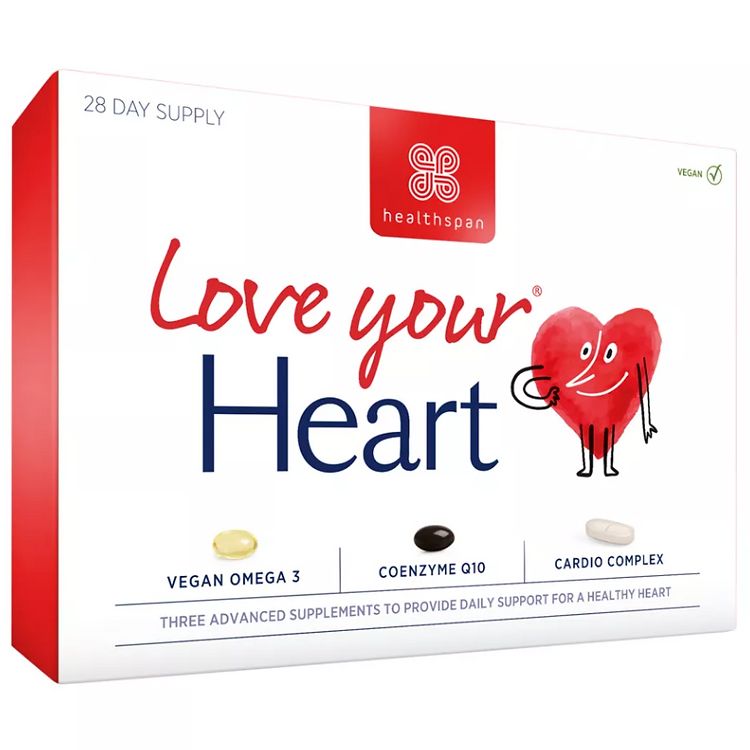 Healthspan Love Your Heart 28日胶囊 (平行进口货)
