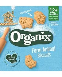 organix - 农场动物形饼干 (平行进口)