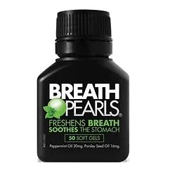 Breath Pearls - 口气清新胶囊 50粒 (平行进口货)