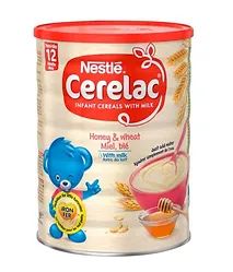 雀巢 - 婴儿蜂蜜麦片加奶 1kg 英国直送 (平行进口货)