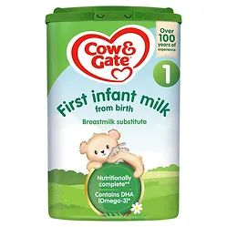 牛栏牌Cow &amp; Gate 1 初生婴儿配方奶粉，800g 英国直送 (平行进口)