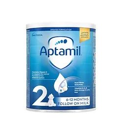 Aptamil第2阶段婴儿奶粉 适合6-12个月 700g铁罐 英国直送