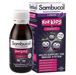 Sambucol - 儿童用黑接骨木果浆 (含维生素C) 120ml