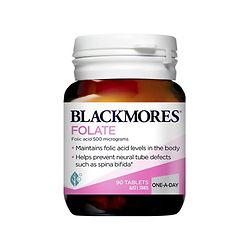 BLACKMORES - 叶酸 500mg 90粒