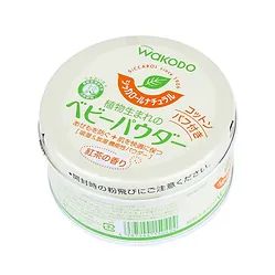 Wakodo 和光堂 - 红茶香型植物爽身粉(带粉扑)120g
